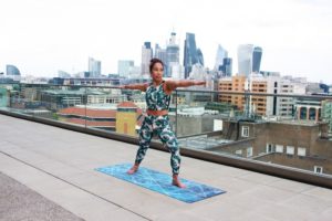 Warrior Pose - yoga poses for pregnant moms