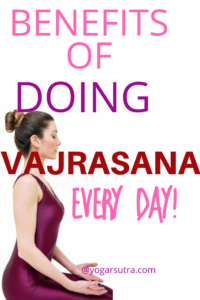 How to do Vajrasana or Thunderbolt Yoga Pose.. #Vajrasana #DiamondPose