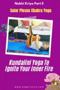 Ardha-pawanmuktasana, Kundalini yoga to ignite your inner fire| nabhi Kriya for solar plexus Chakra