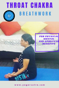 Vishuddha Pranayama To Balance Vishuddha Chakra. Throat Chakra yoga
