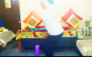 Chair Pose: Yoga sequence for strong legs and knees #yoga_for_legs_pain, #yoga_for_kneespain