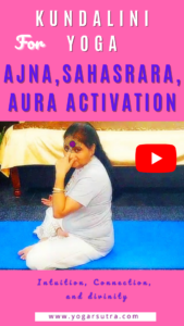 Yoga For Ajna, Sahasrara, And Aura Activation| #Third_Eye_Chakra #Crown_Chakra_Yoga #Aura_Activation