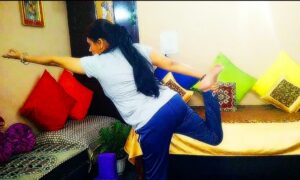 Yoga Asanas for Strong Core Muscles- Natarajasana all dances pose